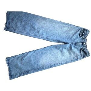 AGOLDE Women’s 28 High Rise Straight Leg Distressed Jeans 31 Inseam